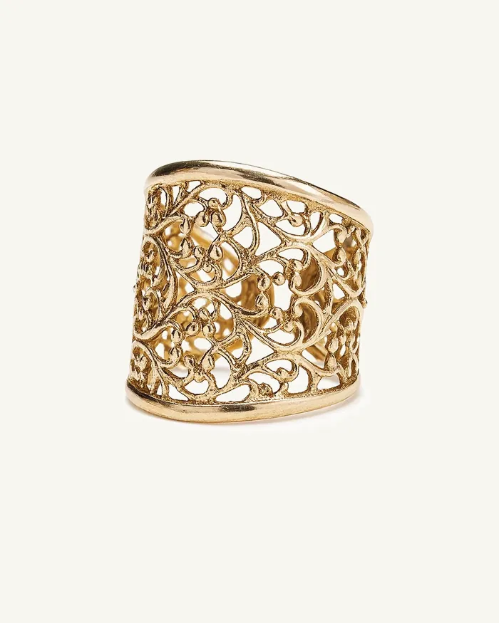 Кольцо Golden Filigree Bloom