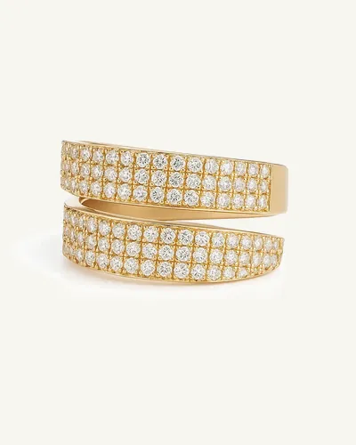 خاتم Spiral Pave