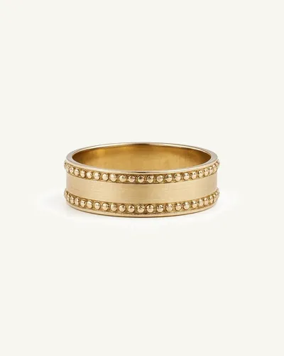 خاتم Beaded Edge Matte
