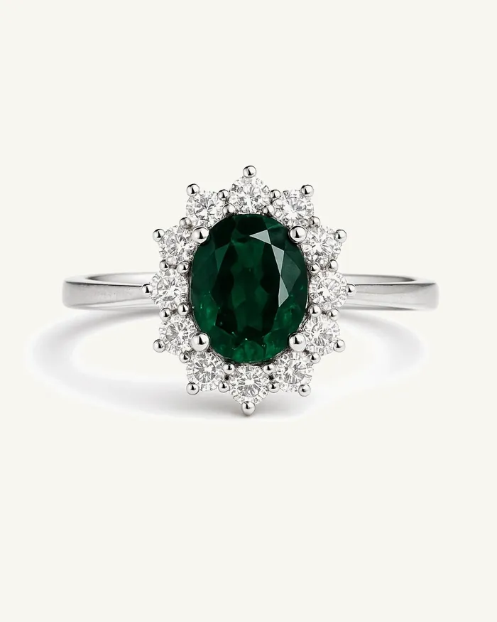 Кольцо Emerald Queen