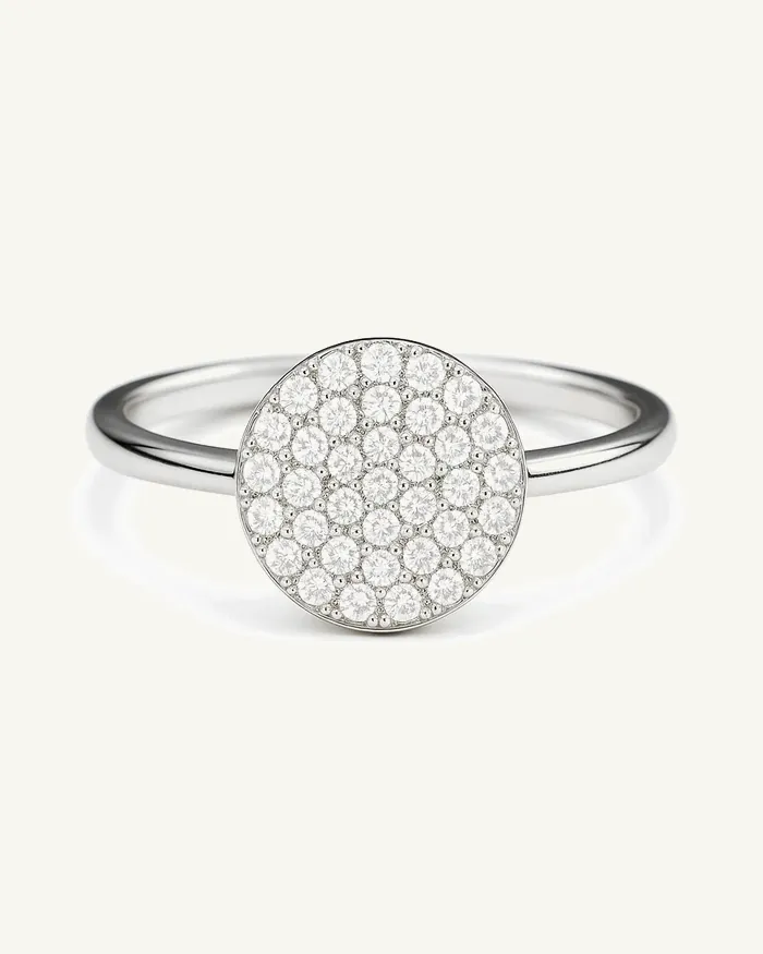 Кольцо Diamond Halo