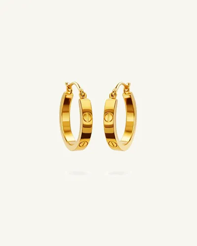 Luxe Screw Hoop