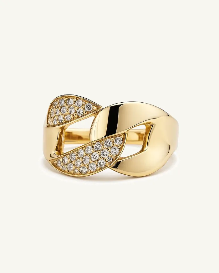 خاتم Chain Gold