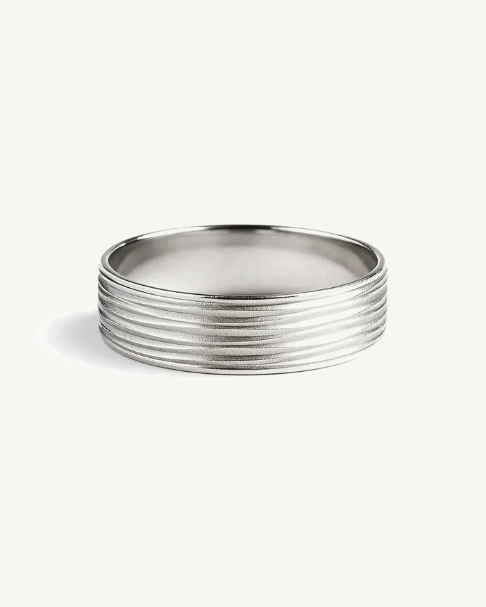 Golden Lines Ring