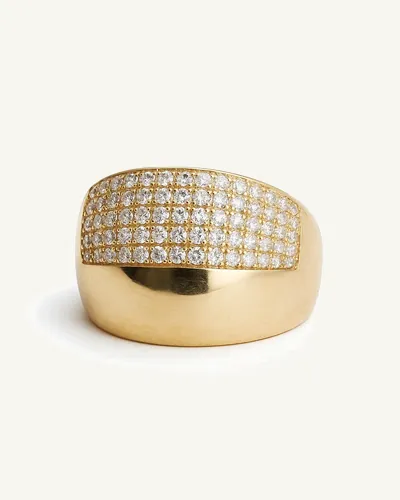 خاتم Dome Pavé