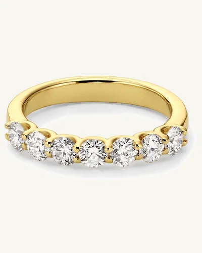 Кольцо-дорожка из семи камней, всего 0.7 ct