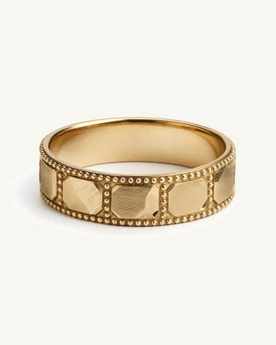 خاتم Diamond Texture Classic