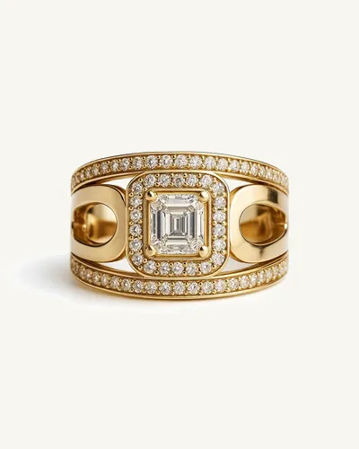 خاتم Royal Baguette Halo