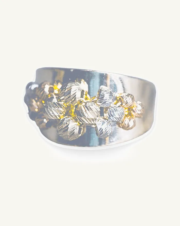 Golden Cluster Ring — photo 2
