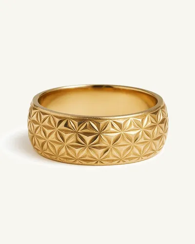 خاتم Golden Bloom
