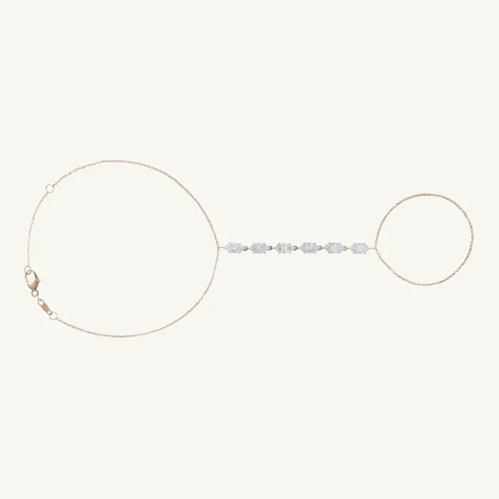 צמיד ג'אדי | בשיבוץ אבן מרקיזה | 1.87 CT