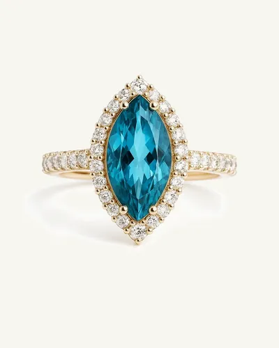 Кольцо Marquise Ocean Glow