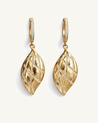 Серьги Golden Leaf