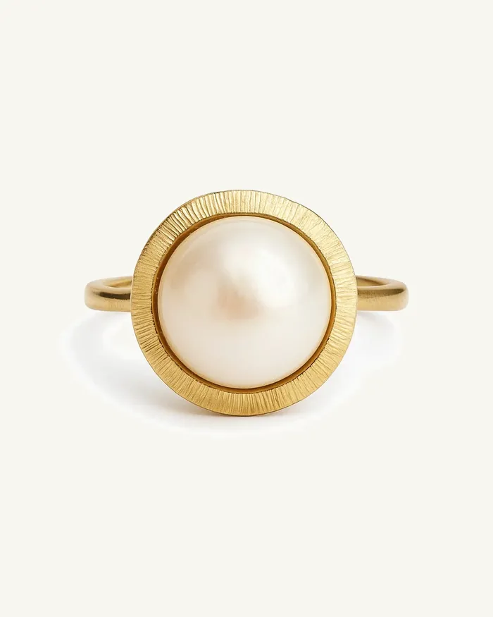 Pearl Crown Ring