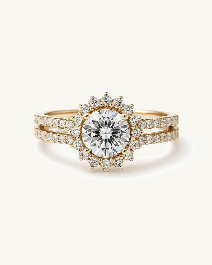 Golden Crown Ring