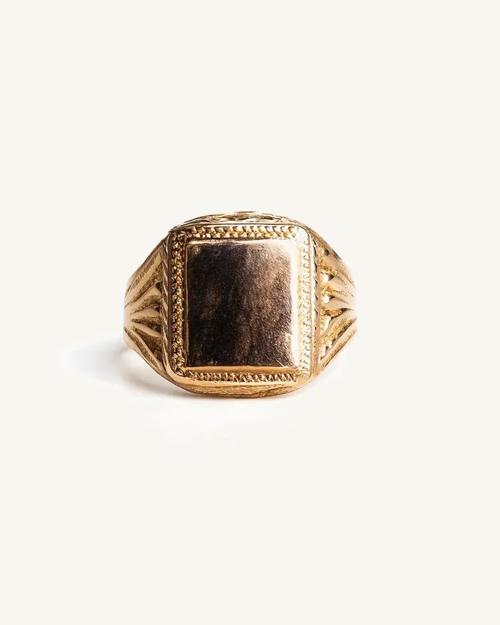 Кольцо Royal Square Signet