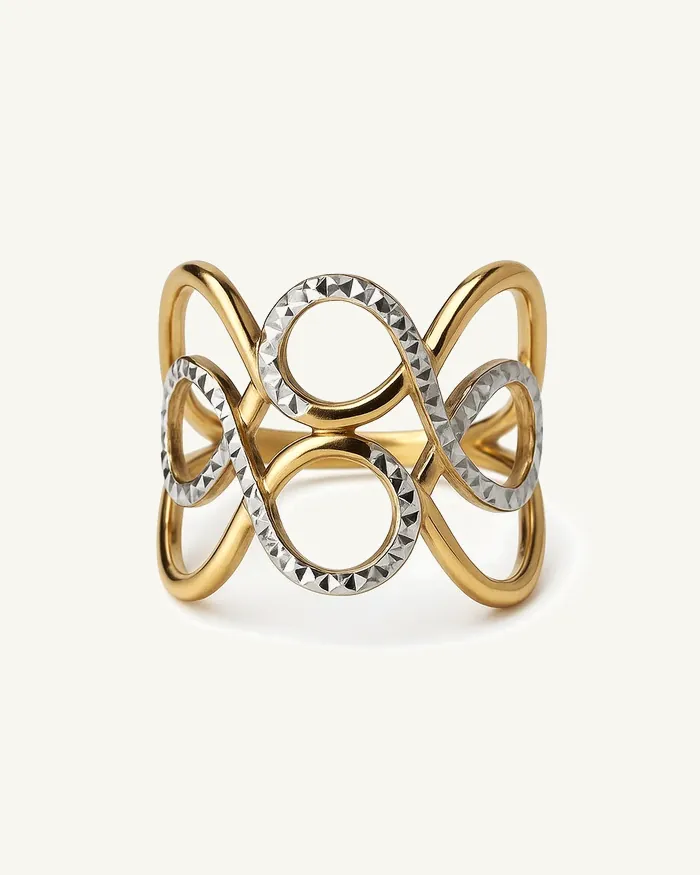 Кольцо Infinity Glam